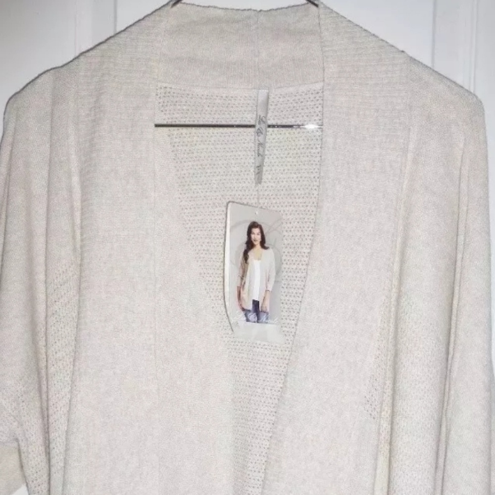 Leo and Nicole Large Open Cardigan